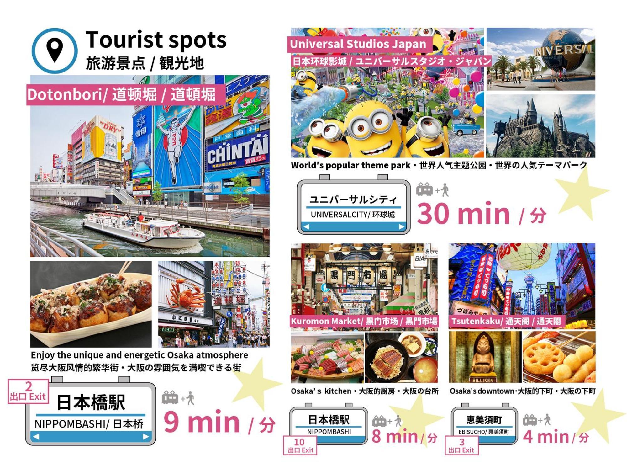 Bijou Suites Ai Premium 大阪 外观 照片